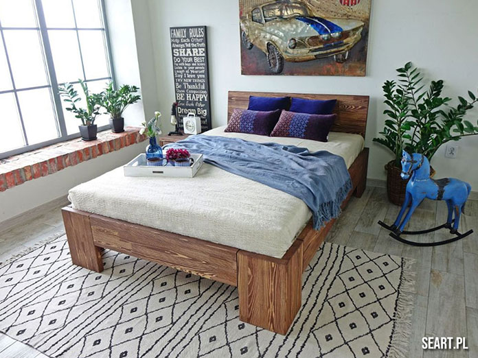 zaleta łóżek drewnianych